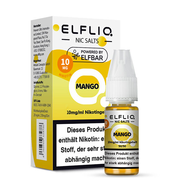 Elfliq Mango - 10ml Nikotinsalz-Liquid