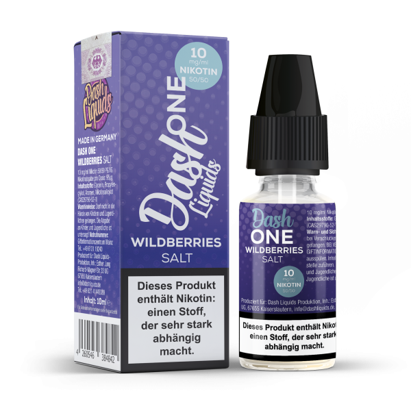 Dash One - Wildberries - 10ml Nikotinsalz Liquid