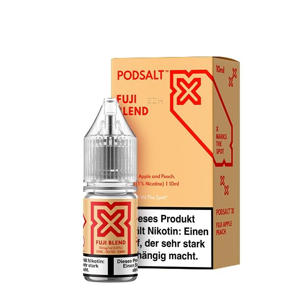 PodSalt - X Fuji Blend - 10ml Nikotinsalz-Liquid