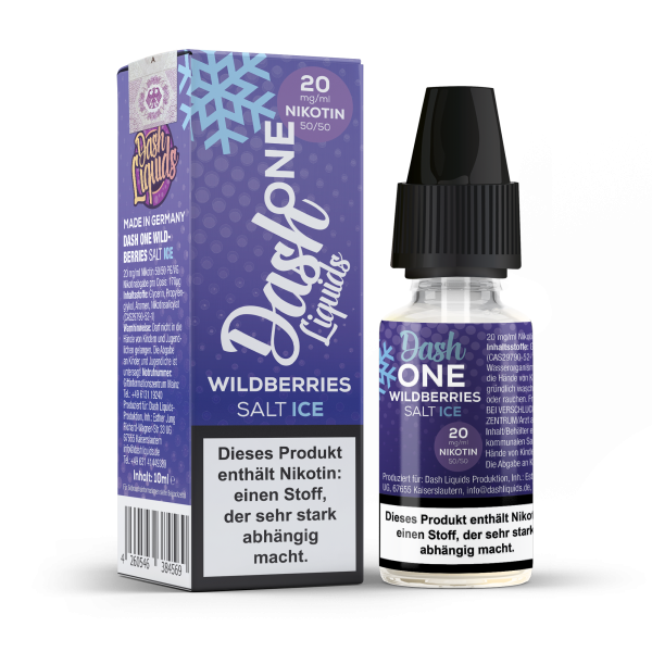 Dash One - Wildberries Ice - 10ml Nikotinsalz Liquid