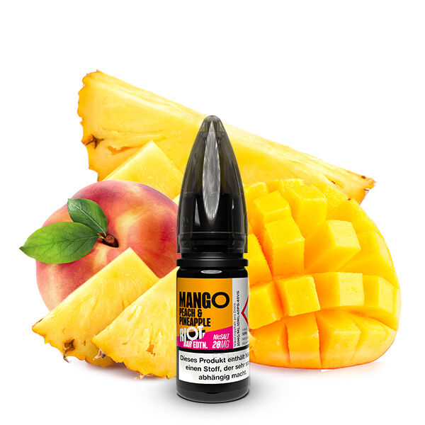 Bar Edition - Mango, Peach & Pineapple - 10ml Nikotinsalz-Liquid