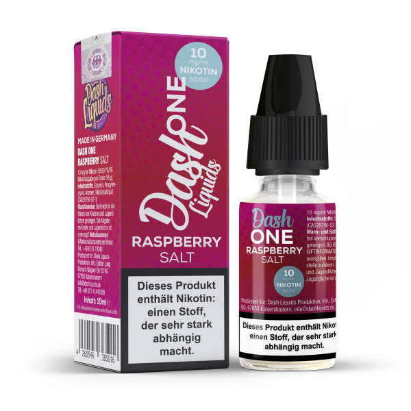 Dash One - Raspberry - 10ml Nikotinsalz Liquid