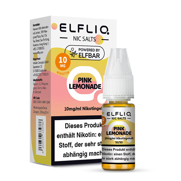 Elfliq Pink Lemonade - 10ml Nikotinsalz-Liquid