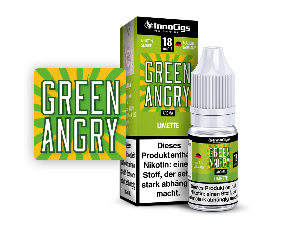 Green Angry Limetten - 10ml Liquid