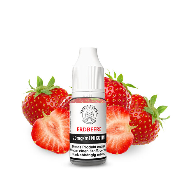 Erdbeere - 10ml Nikotinsalz-Liquid