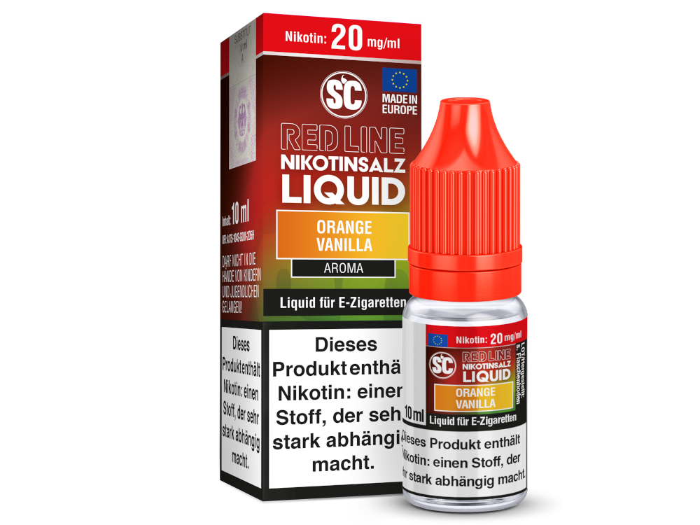 Red Line - Orange Vanilla - 10ml Nikotinsalz-Liquid