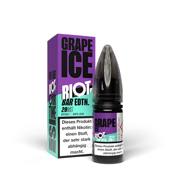 Bar Edition - Grape Ice - 10ml Nikotinsalz-Liquid