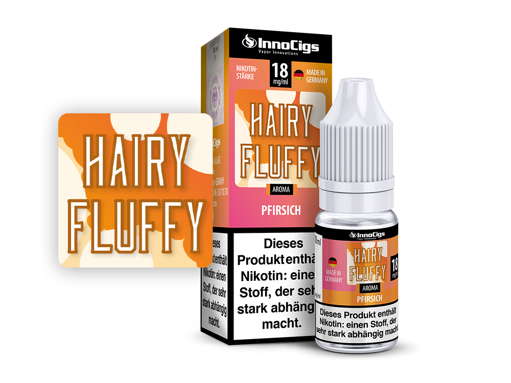 Hairy Fluffy Pfirsich - 10ml Liquid