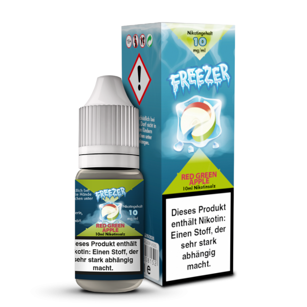 Freezer - Red Green Apple - 10ml Nikotinsalz Liquid