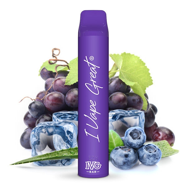 IVG - Bar Einweg E-Zigarette - Aloe Grape Ice 20mg/ml