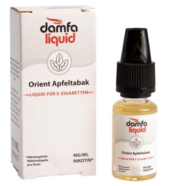 Damfaliquid - Orient Apfel Tabak - 10ml Liquid