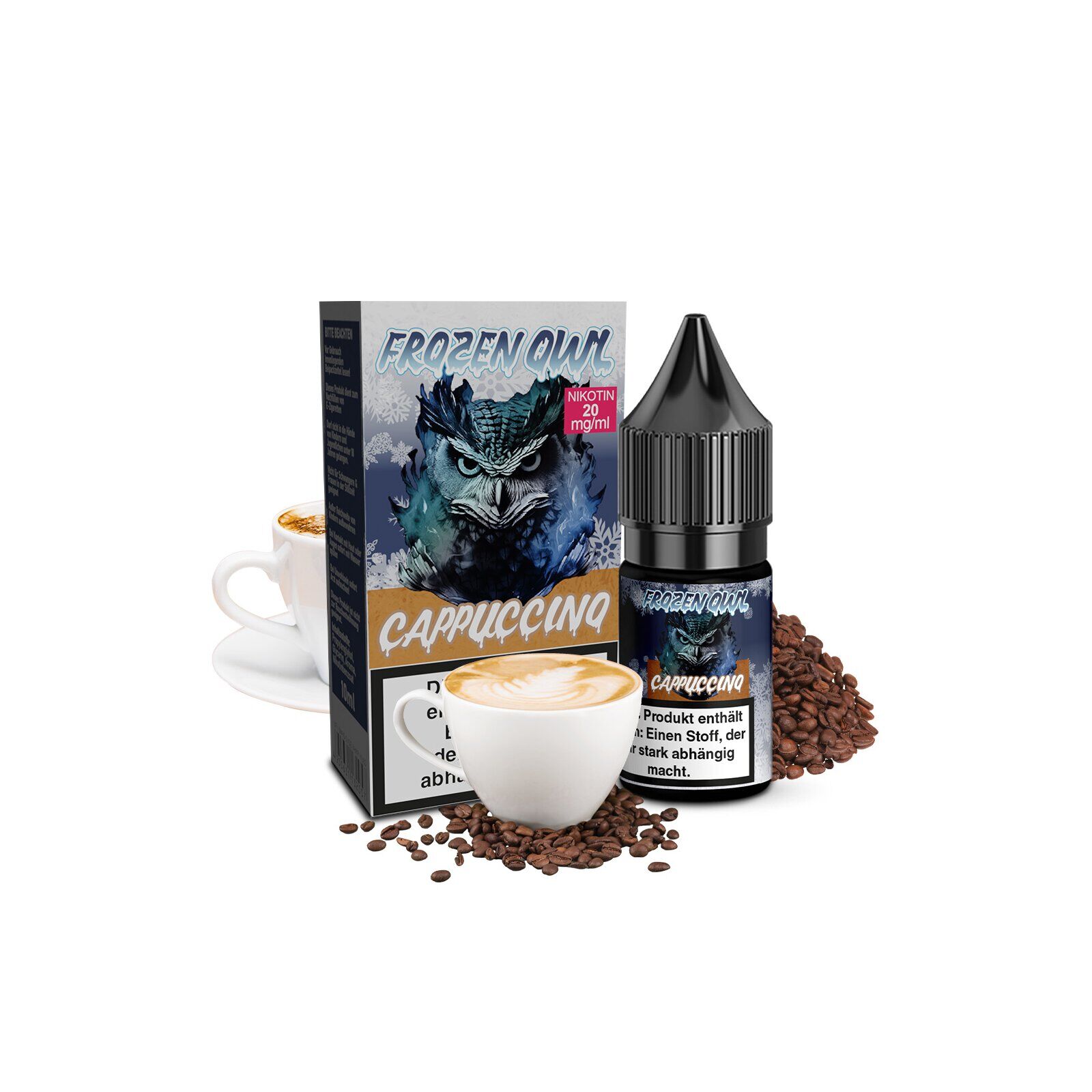 Cappuccino - 10ml Nikotinsalz-Liquid