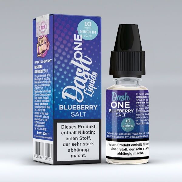 Dash One - Blueberry - 10ml Nikotinsalz Liquid