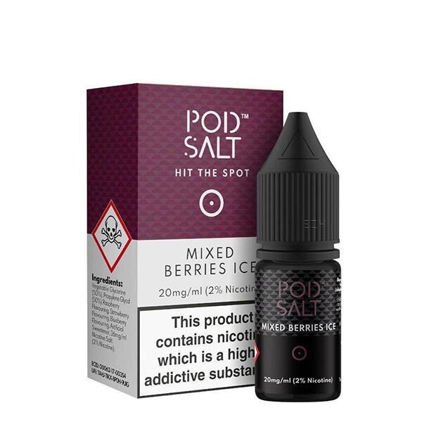 PodSalt - Mixed Berries Ice - 10ml Nikotinsalz-Liquid