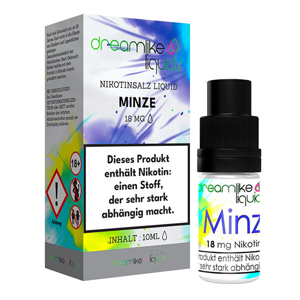 Minze - 10ml Nikotinsalz-Liquid
