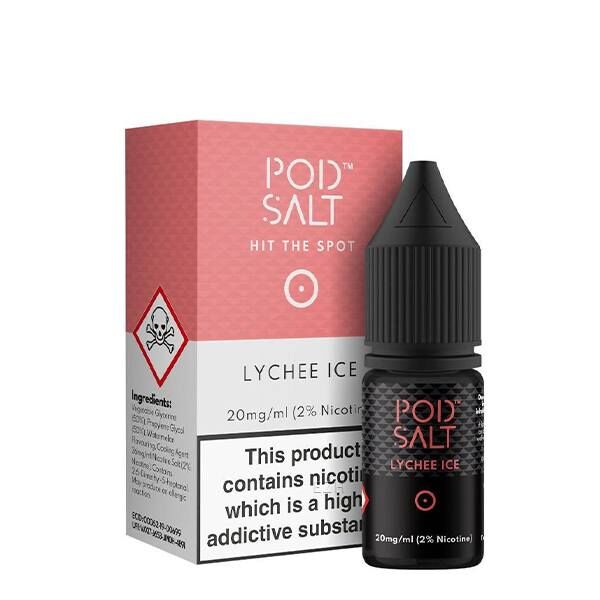 PodSalt - Lychee Ice - 10ml Nikotinsalz-Liquid