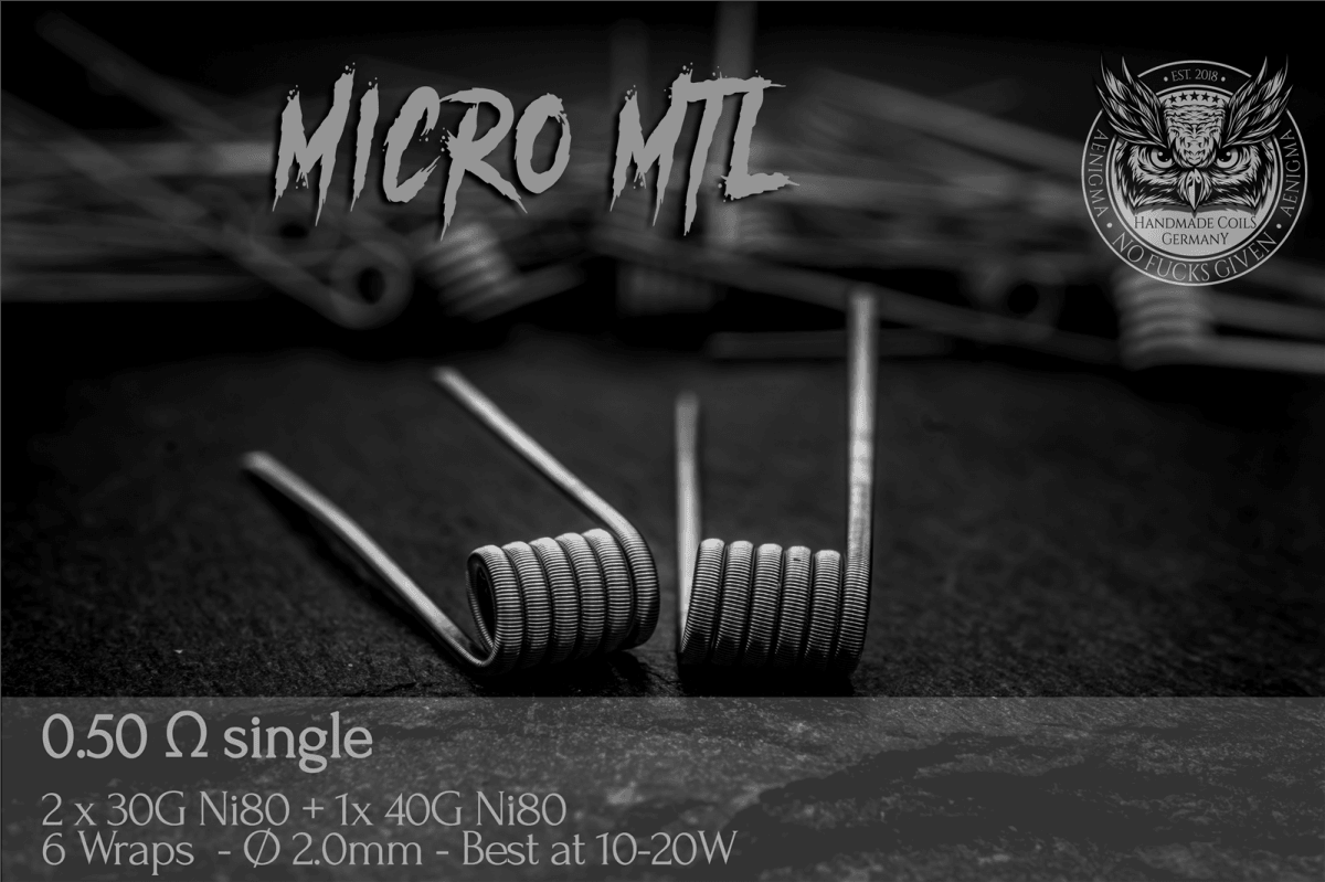 Aenigma Micro MTL - 1 Paar