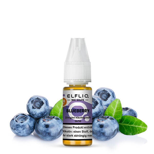 Elfliq Blueberry - 10ml Nikotinsalz-Liquid