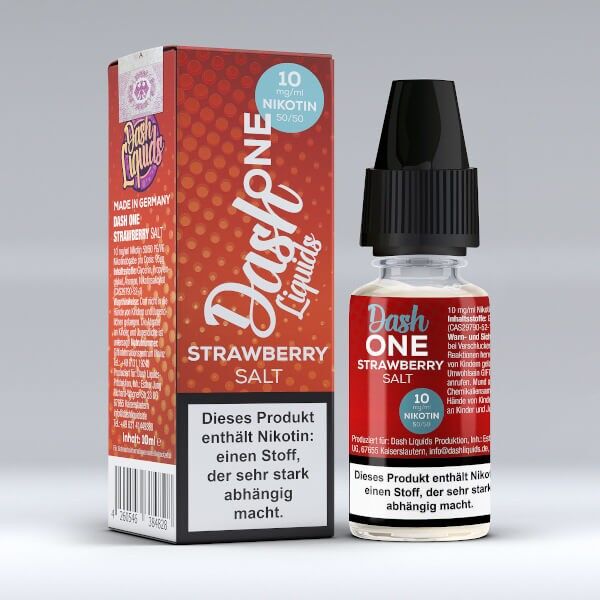 Dash One - Strawberry - 10ml Nikotinsalz Liquid