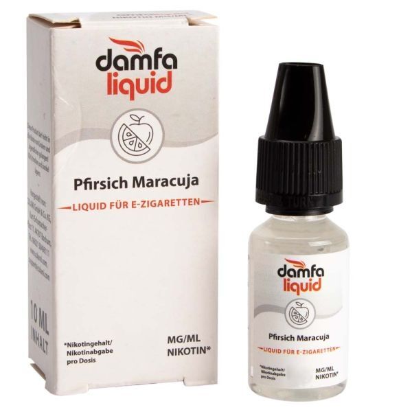 Damfaliquid - Pfirsich Maracuja - 10ml Liquid