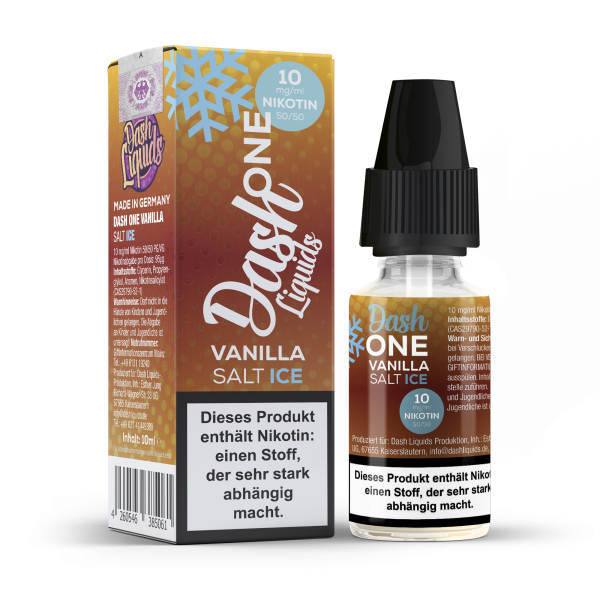Dash One - Vanilla Ice - 10ml Nikotinsalz Liquid