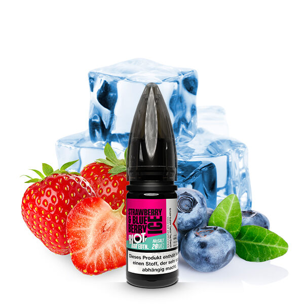 Bar Edition - Strawberry Blueberry Ice - 10ml Nikotinsalz-Liquid