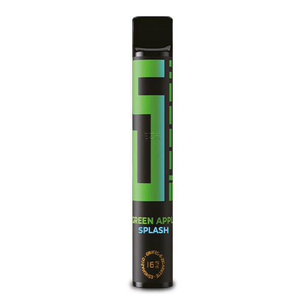 5 EL Einweg E-Zigarette - Green Apple Splash
