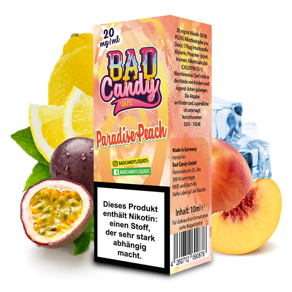 Paradise Peach - 10ml Nikotinsalz-Liquid