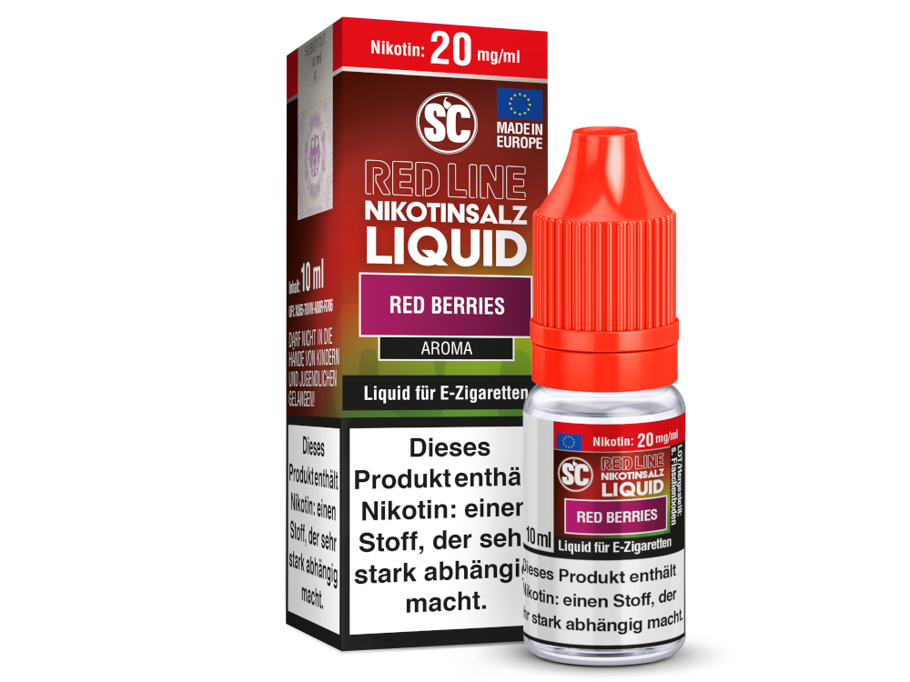 Red Line - Red Berries - 10ml Nikotinsalz-Liquid
