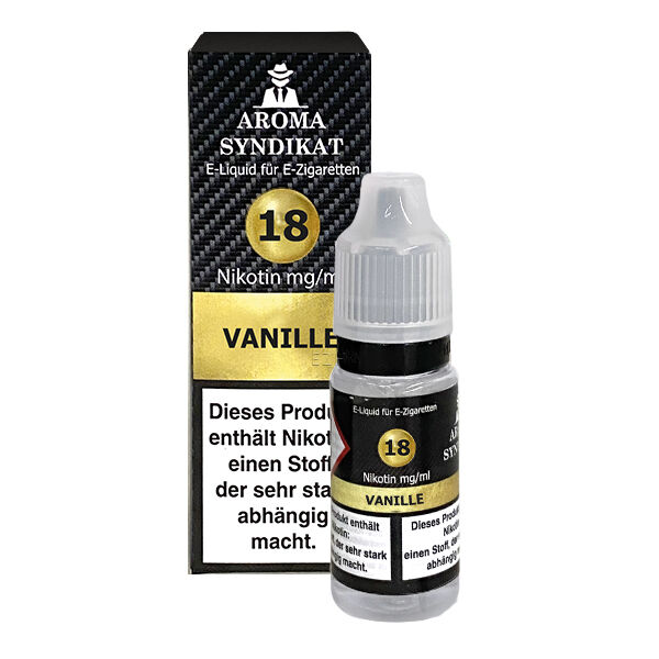 Vanille - 10ml Nikotinsalz-Liquid 18mg/ml