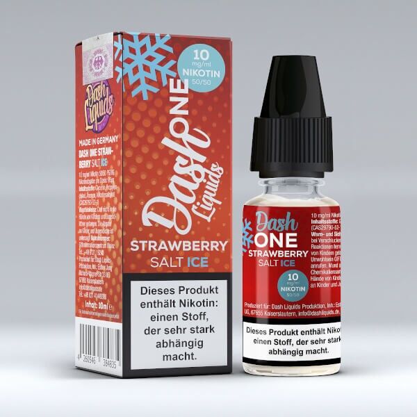 Dash One - Strawberry Ice - 10ml Nikotinsalz Liquid