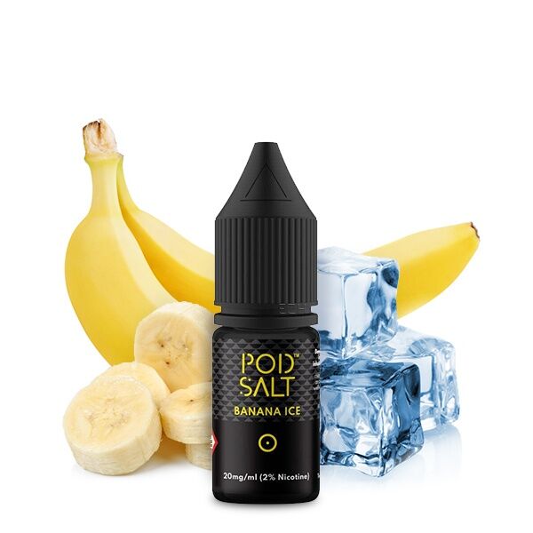 PodSalt - Banana Ice - 10ml Nikotinsalz-Liquid