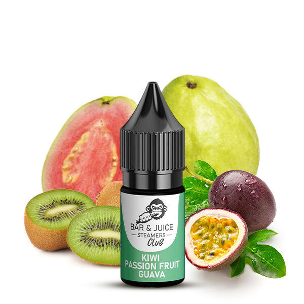 Kiwi Passionsfrucht Guave - 10ml Hybrid-Nikotinsalz-Liquid