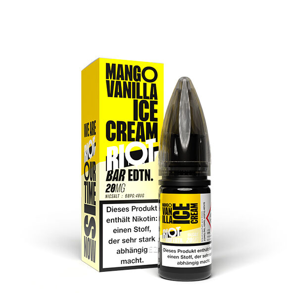 Bar Edition - Mango Vanilla Ice Cream - 10ml Nikotinsalz-Liquid