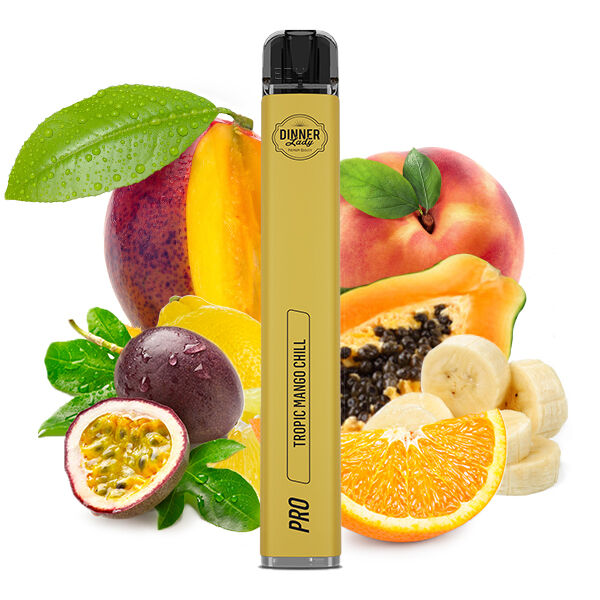Vape Pen Pro Einweg E-Zigarette - Tropic Mango Chill 20mg/ml