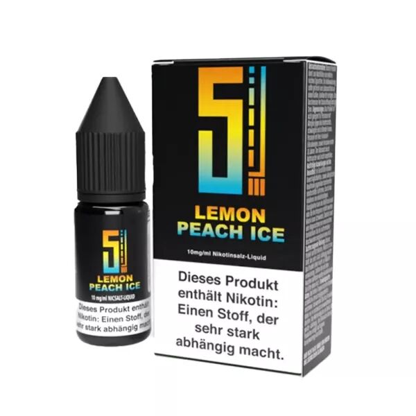 Lemon Peach Ice 10ml Nikotinsalz-Liquid