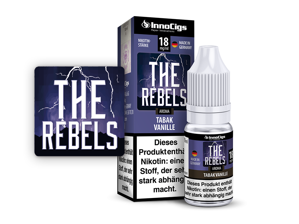 The Rebels Tabak Vanille - 10ml Liquid