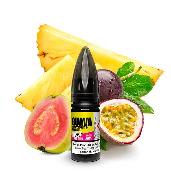 Bar Edition - Guava, Passionfruit & Pineapple - 10ml Nikotinsalz-Liquid