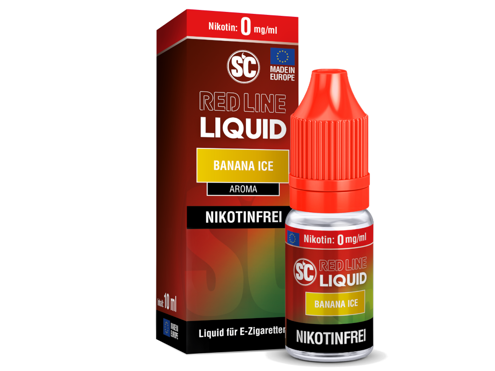 Red Line - Banana Ice - 10ml Nikotinsalz-Liquid