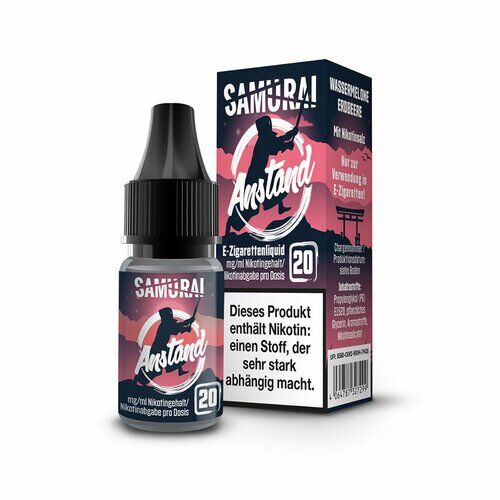 Anstand - 10ml Nikotinsalz-Liquid 20mg/ml